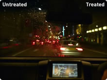 Example of Duxback™ Windscreen Treatment